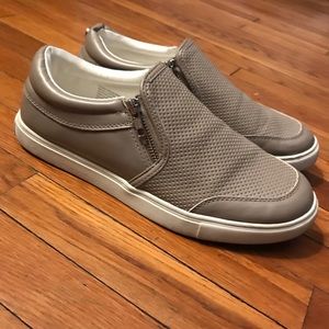 3 for $10!!! Brash Leather Zipper Slip On Sneakers